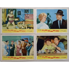 Its a Mad Mad Mad Mad World- Original 1963  Lobby Card Set x 8